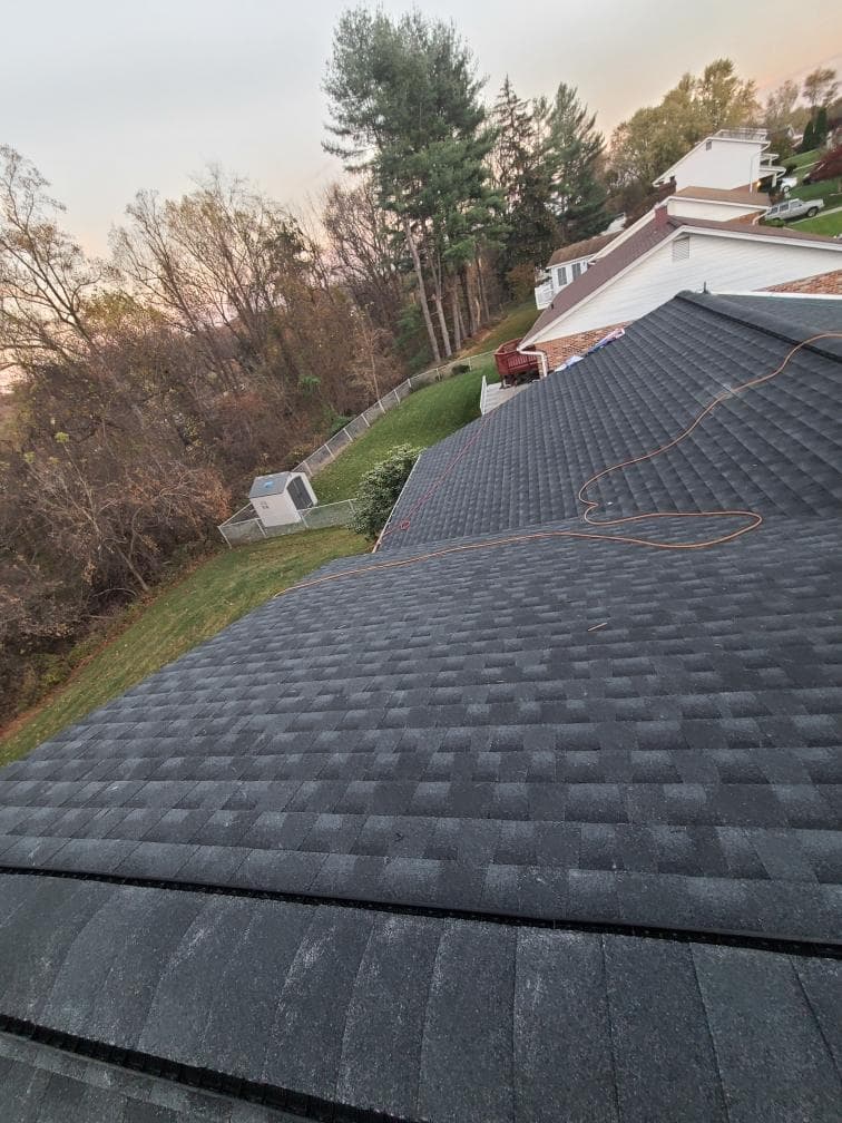 Picture of a finished roof